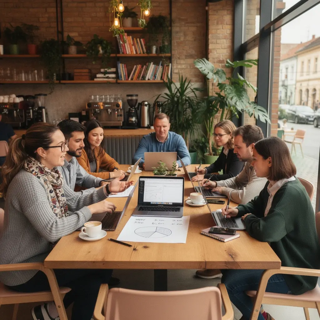 Családtagok közötti költségvetés-tervezés közben